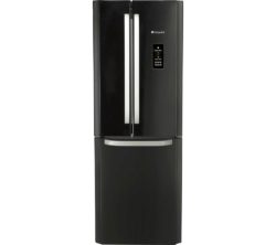 INDESIT FFU3DG K Fridge Freezer - Black